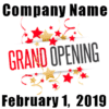 Customize Your Own Grand Opening Banner - Confetti Template - Custom Graphix