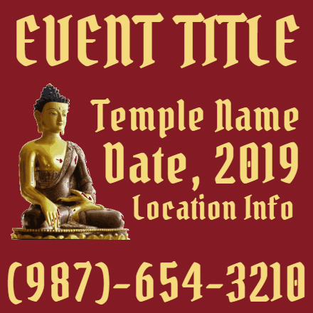 Customize Your Own Religious Banners - Temple Template - Custom Graphix