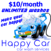 Customize Your Own Car Wash Banners - Blue Car Template - Custom Graphix