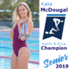Customize Your Own Swimming Banners - Senior Champion Template - Custom Graphix