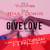 Non-profit Banner - Heart Donor - Custom Graphix
