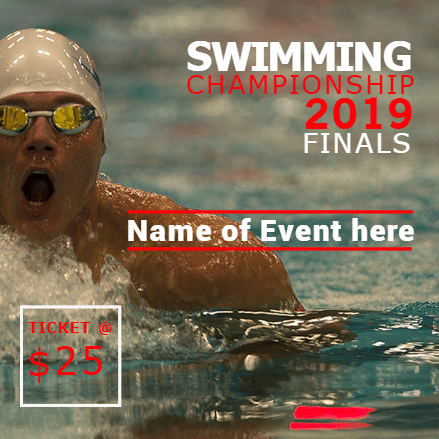 Customize Your Own Swimming Banners - 2019 Finals Template - Custom Graphix